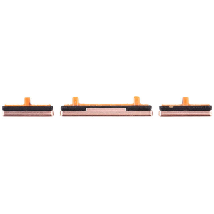 For Galaxy S9 / Galaxy S9+ 10 Set Side Keys(Gold)