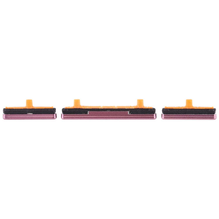 For Galaxy S9 / Galaxy S9+ 10 Set Side Keys(Purple)