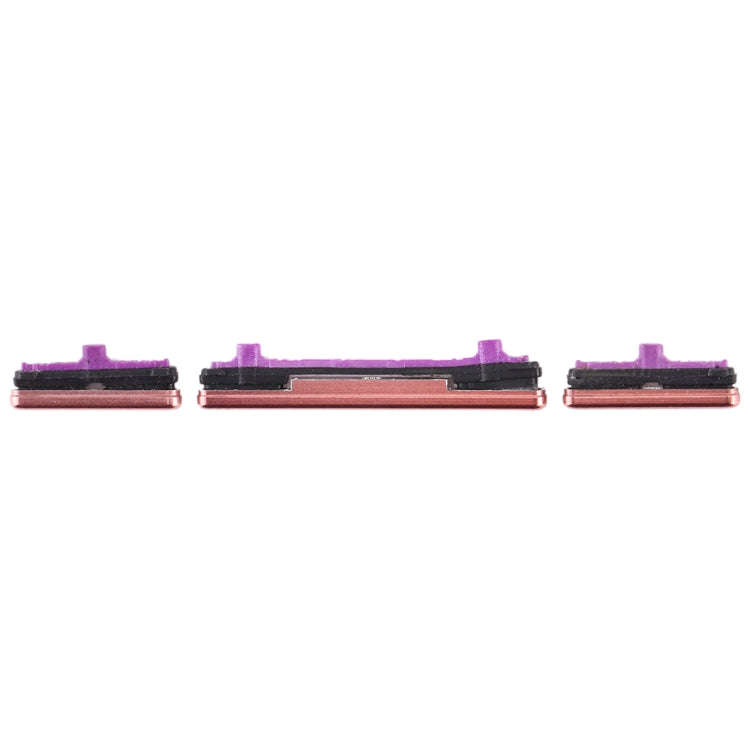 For Galaxy S10 / Galaxy S10+ 10 Set Side Keys(Pink)