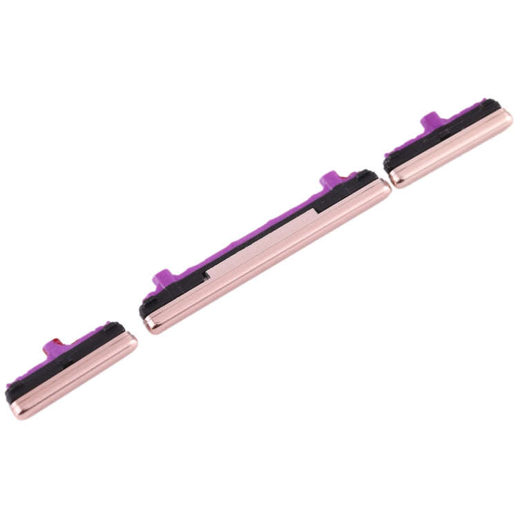 For Galaxy S10 / Galaxy S10+ 10 Set Side Keys(Gold)