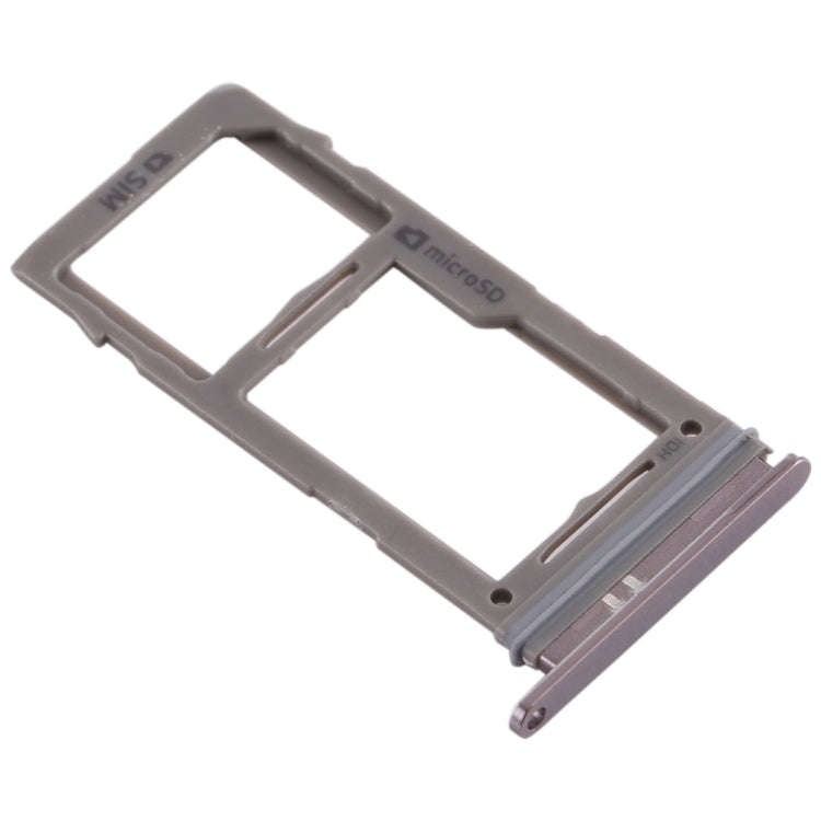 For Samsung Galaxy S10+ / S10 / S10e SIM Card Tray + Micro SD Card Tray (Black)