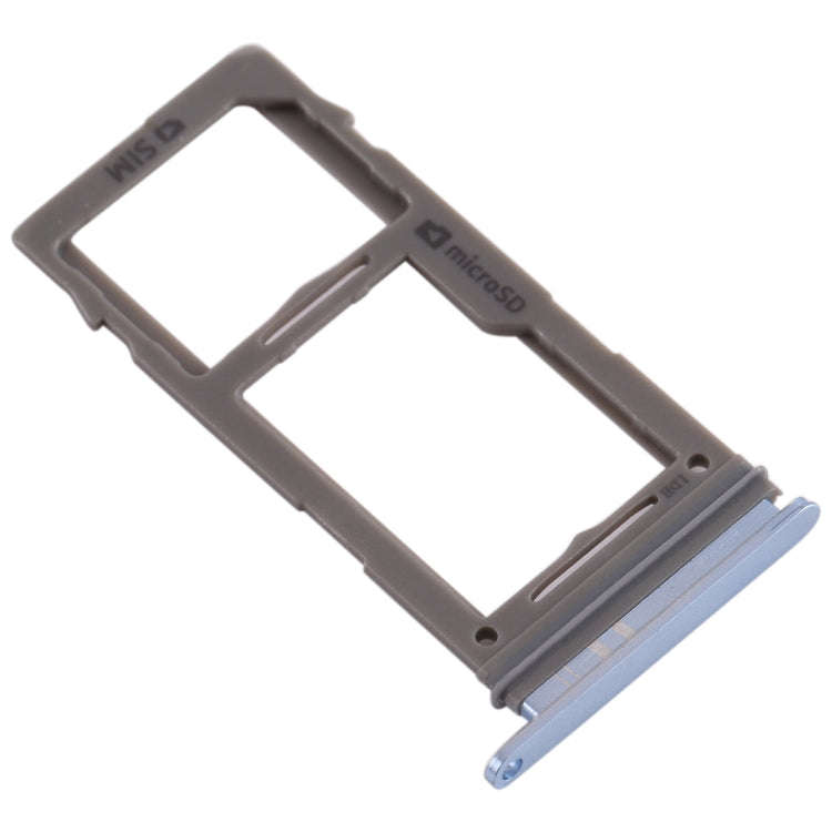 For Samsung Galaxy S10+ / S10 / S10e SIM Card Tray + Micro SD Card Tray (Blue)