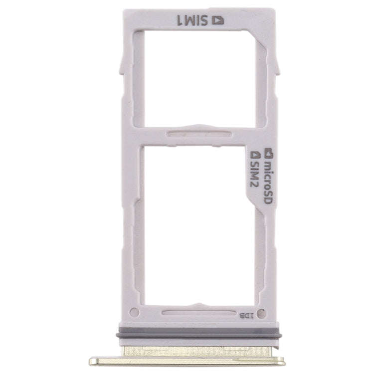 For Galaxy S10+ / S10 / S10e SIM Card Tray + SIM Card Tray / Micro SD Card Tray(Gold)