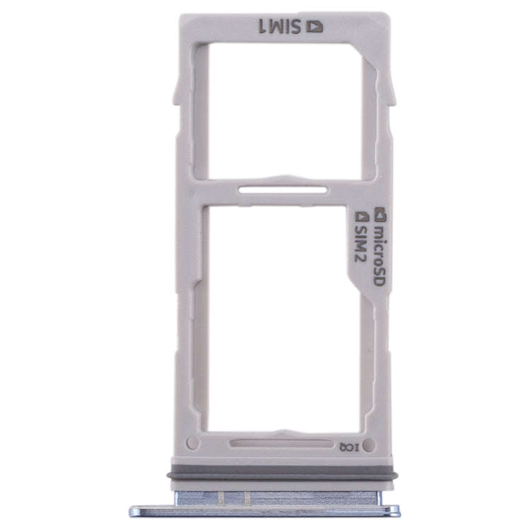 For Galaxy S10+ / S10 / S10e SIM Card Tray + SIM Card Tray / Micro SD Card Tray (Blue)