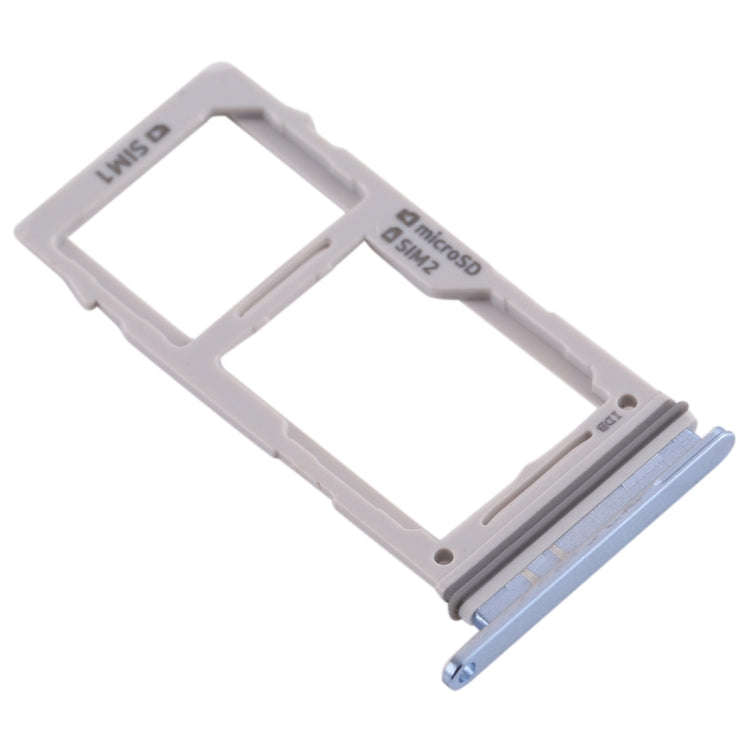 For Galaxy S10+ / S10 / S10e SIM Card Tray + SIM Card Tray / Micro SD Card Tray (Blue)