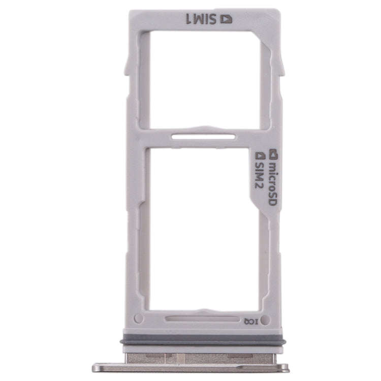 For Galaxy S10+ / S10 / S10e SIM Card Tray + SIM Card Tray / Micro SD Card Tray (White)