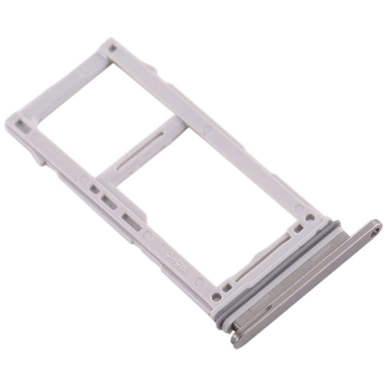 For Galaxy S10+ / S10 / S10e SIM Card Tray + SIM Card Tray / Micro SD Card Tray (White)