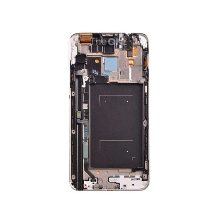 Original LCD Display + Touch Panel with Frame for Galaxy Note 3 Neo / N7505(White)