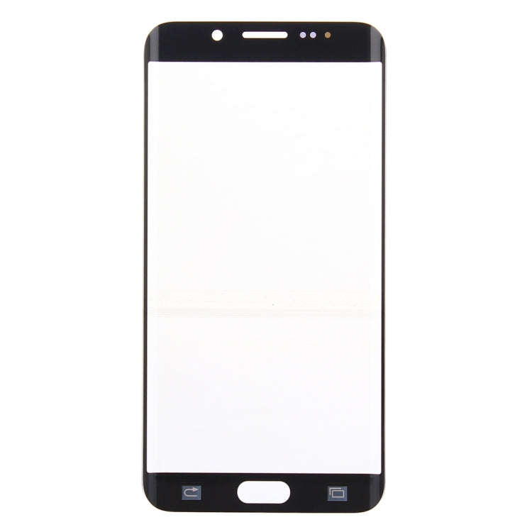 For Galaxy S6 Edge+ / G928  Front Screen Outer Glass Lens (Gold)
