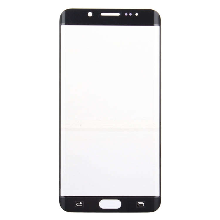 For Galaxy S6 Edge+ / G928 Front Screen Outer Glass Lens (White)