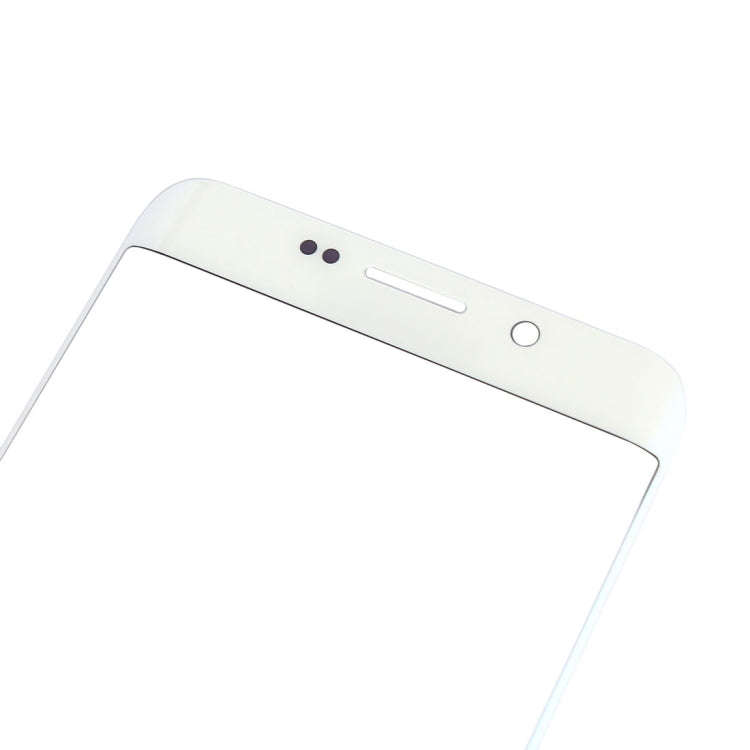 For Galaxy S6 Edge+ / G928 Front Screen Outer Glass Lens (White)