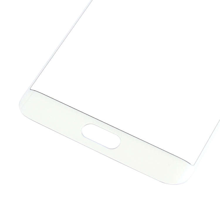 For Galaxy S6 Edge+ / G928 Front Screen Outer Glass Lens (White)