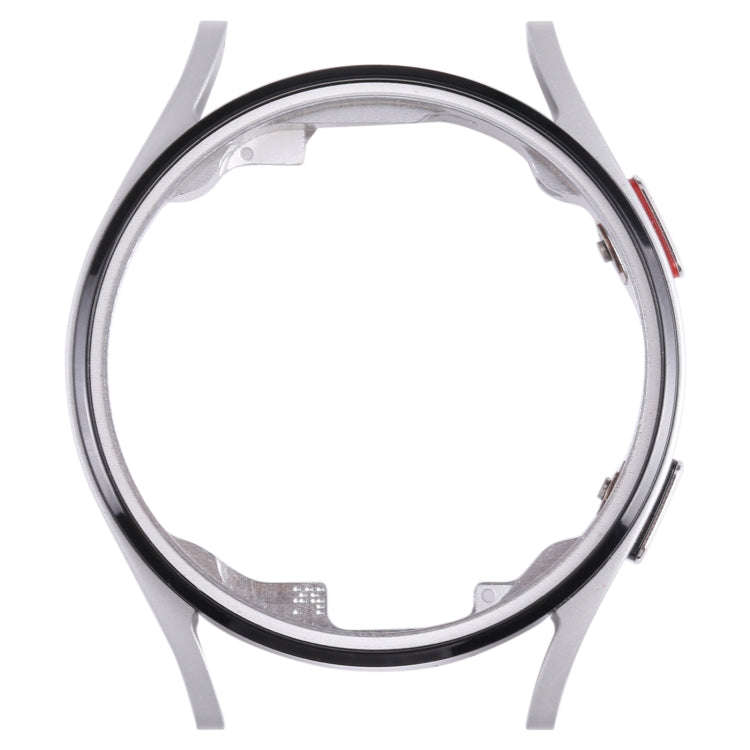 Original LCD Screen Frame Bezel Plate For Samsung Galaxy Watch4 40mm SM-R860 R865(Silver)