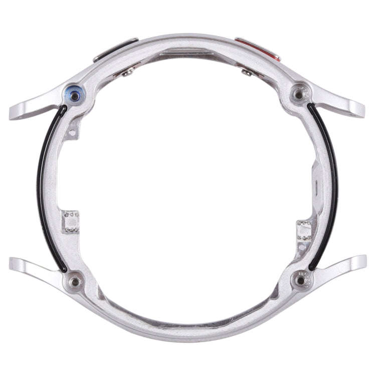 Original LCD Screen Frame Bezel Plate For Samsung Galaxy Watch4 44mm SM-R870 R875(Silver)