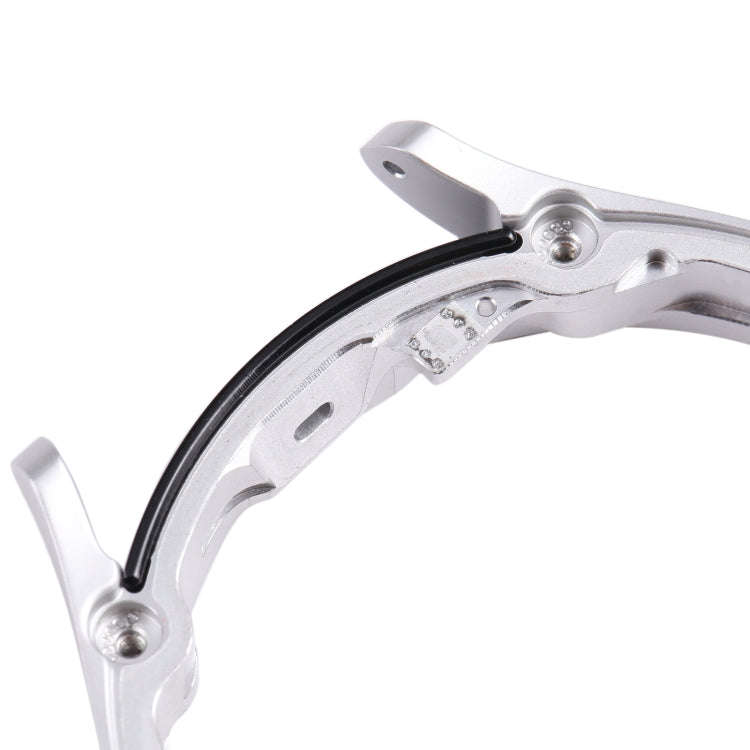 Original LCD Screen Frame Bezel Plate For Samsung Galaxy Watch4 44mm SM-R870 R875(Silver)