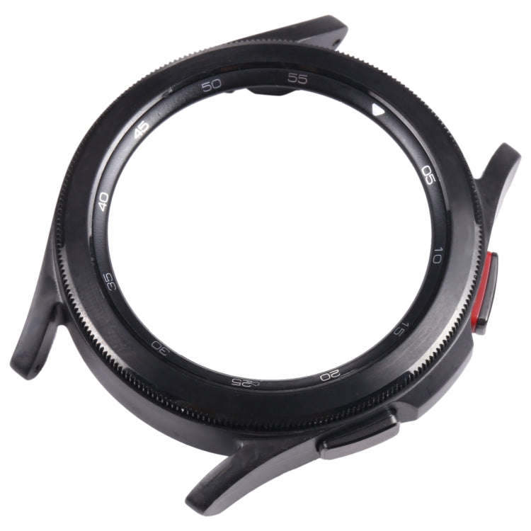 Original LCD Screen Frame Bezel Plate For Samsung Galaxy Watch4 Classic 42mm SM-R880(Black)