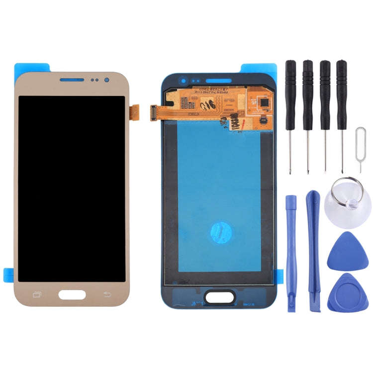 Original LCD Display + Touch Panel for Galaxy J2, J200F, J200Y, J200G, J200H, J200GU(Gold)