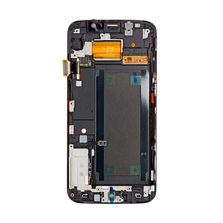 Original LCD Display + Touch Panel with Frame for Galaxy S6 Edge+ / G928F(Gold)