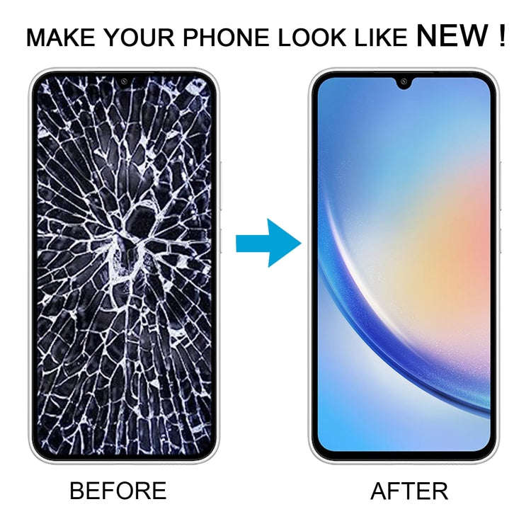 For Samsung Galaxy A34 SM-A346B Incell LCD Screen Digitizer Full Assembly with Frame, Not Support...