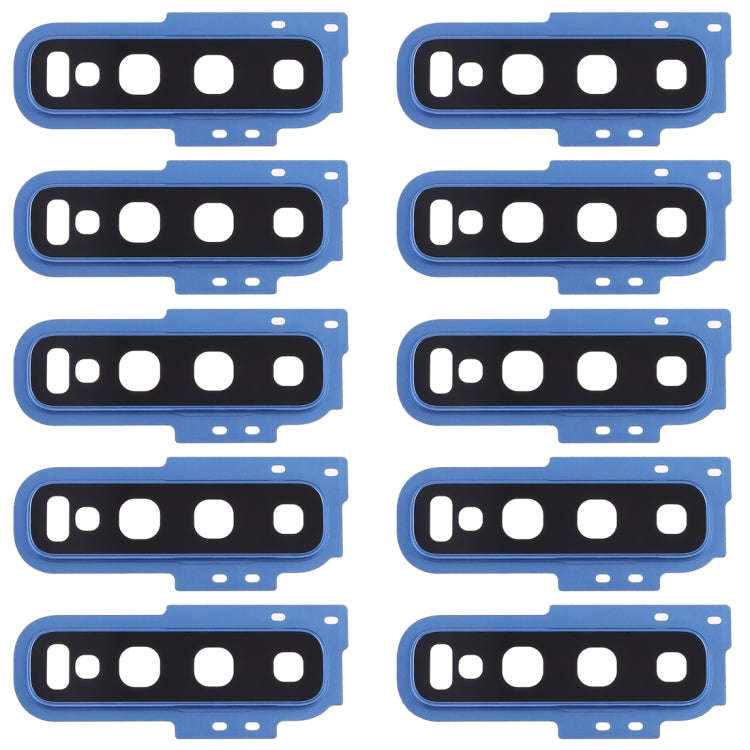 For Galaxy S10 10pcs Camera Lens Cover (Blue)
