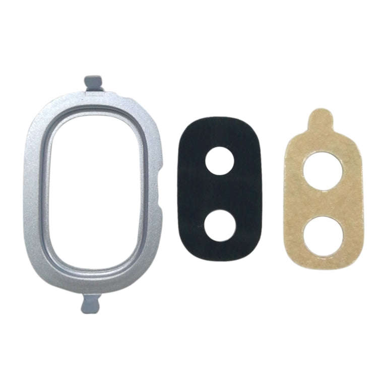 For Galaxy J4, J400F/DS, J400G/DS 10pcs Back Camera Bezel with Lens Cover & Adhesive (Blue)