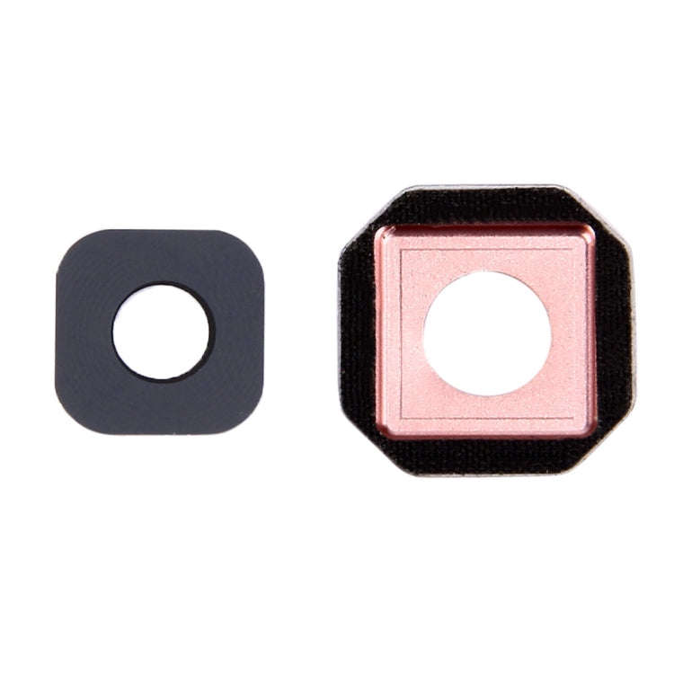 For Galaxy A3 (2016) / A310 10pcs Camera Lens Covers (Pink)