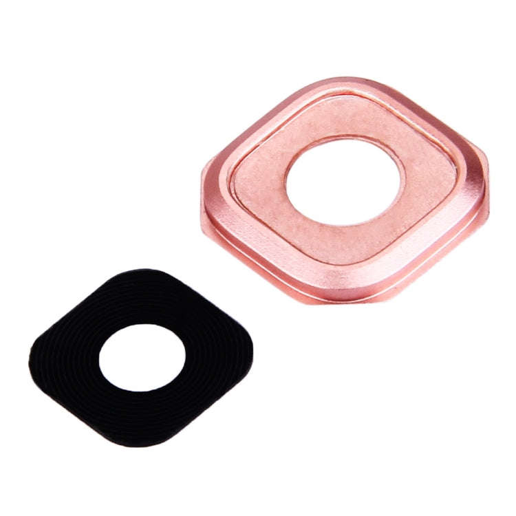 For Galaxy A3 (2016) / A310 10pcs Camera Lens Covers (Pink)