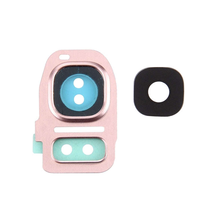 For Galaxy S7 Edge / G935 10pcs Camera Lens Covers (Rose Gold)