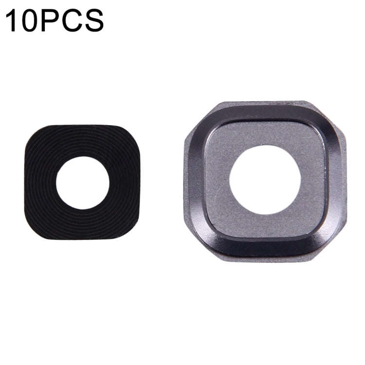 For Galaxy A7 (2016) / A710 10pcs Camera Lens Covers (Grey)
