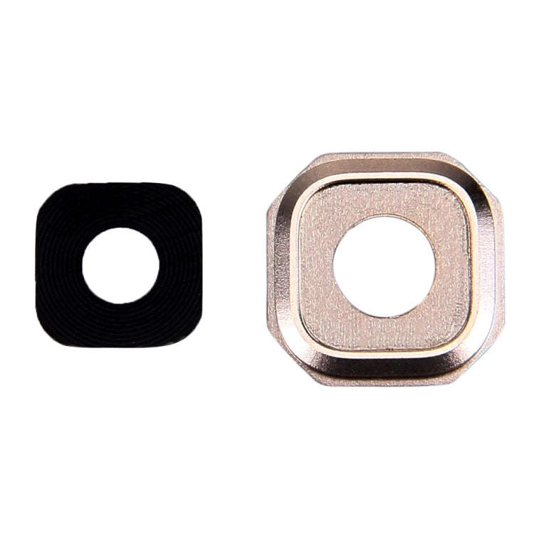 For Galaxy A7 (2016) / A710 10pcs Camera Lens Covers (Gold)