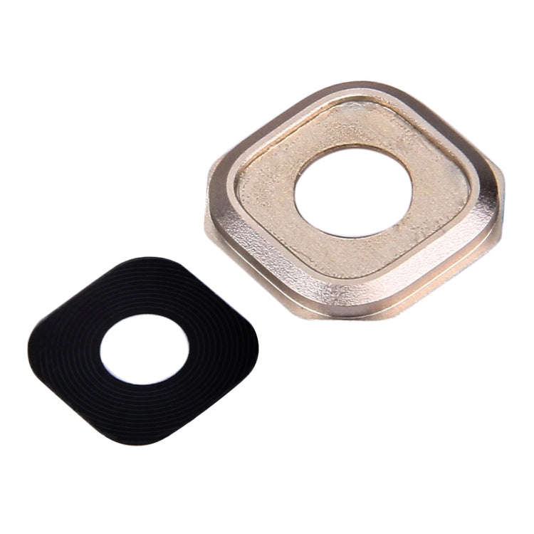 For Galaxy A7 (2016) / A710 10pcs Camera Lens Covers (Gold)