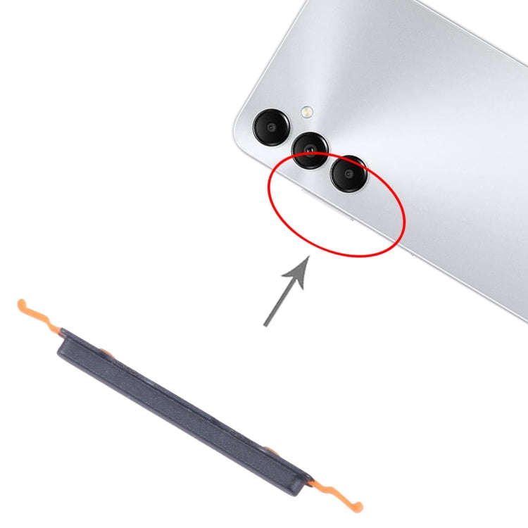 For Samsung Galaxy A05s SM-A057F 10pcs Original Power Button and Volume Control Button (Black)