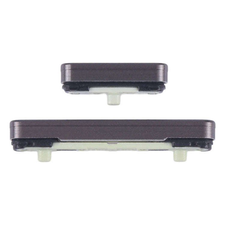 For Samsung Galaxy S24 Ultra SM-S928B 10pcs Original Power Button and Volume Control Button (Black)