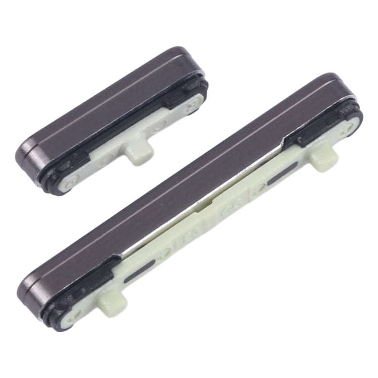 For Samsung Galaxy S24 Ultra SM-S928B 10pcs Original Power Button and Volume Control Button (Black)