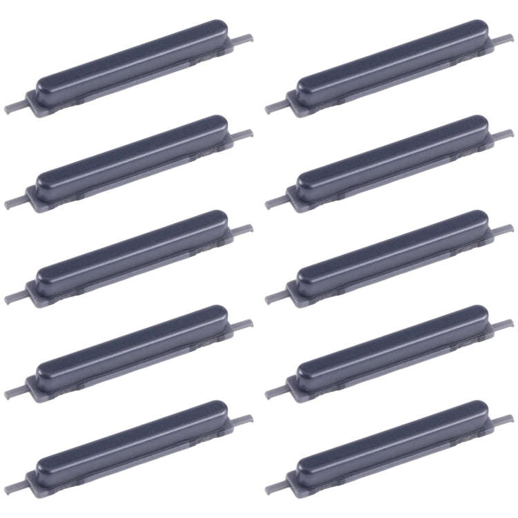 For Samsung Galaxy A24 4G SM-A255F 10pcs Original Power Button and Volume Control Button (Black)