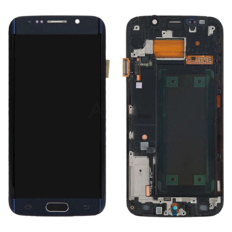 Original Super AMOLED LCD Screen For Samsung Galaxy S6 Edge SM-G925F Digitizer Full Assembly with...