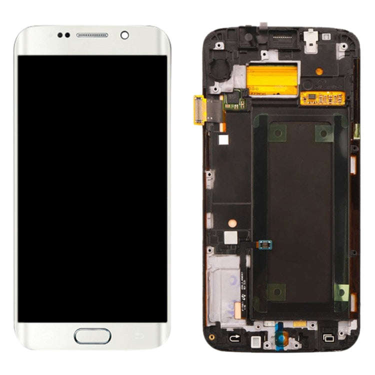 Original Super AMOLED LCD Screen For Samsung Galaxy S6 Edge SM-G925F Digitizer Full Assembly with...