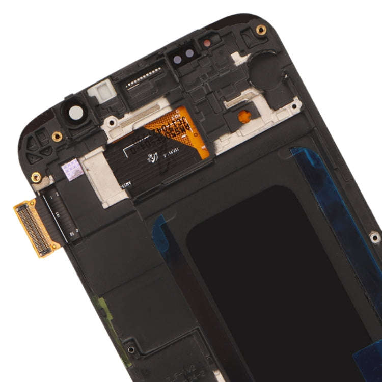 Original Super AMOLED LCD Screen For Samsung Galaxy S6 SM-G920F Digitizer Full Assembly with Fram...