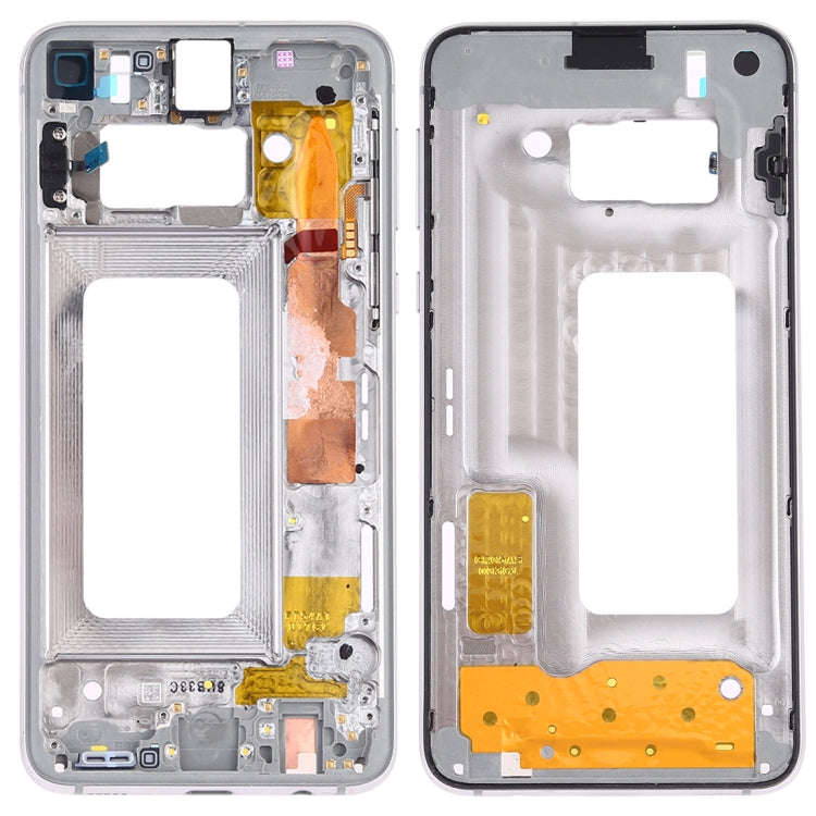 For Samsung Galaxy S10e SM-G970F/DS, SM-G970U, SM-G970W  Middle Frame Bezel Plate with Side Keys ...