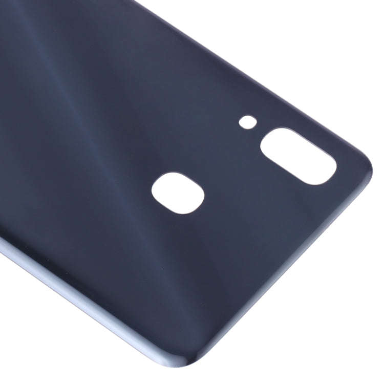 For Galaxy A30 SM-A305F/DS, A305FN/DS, A305G/DS, A305GN/DS Battery Back Cover (Black)