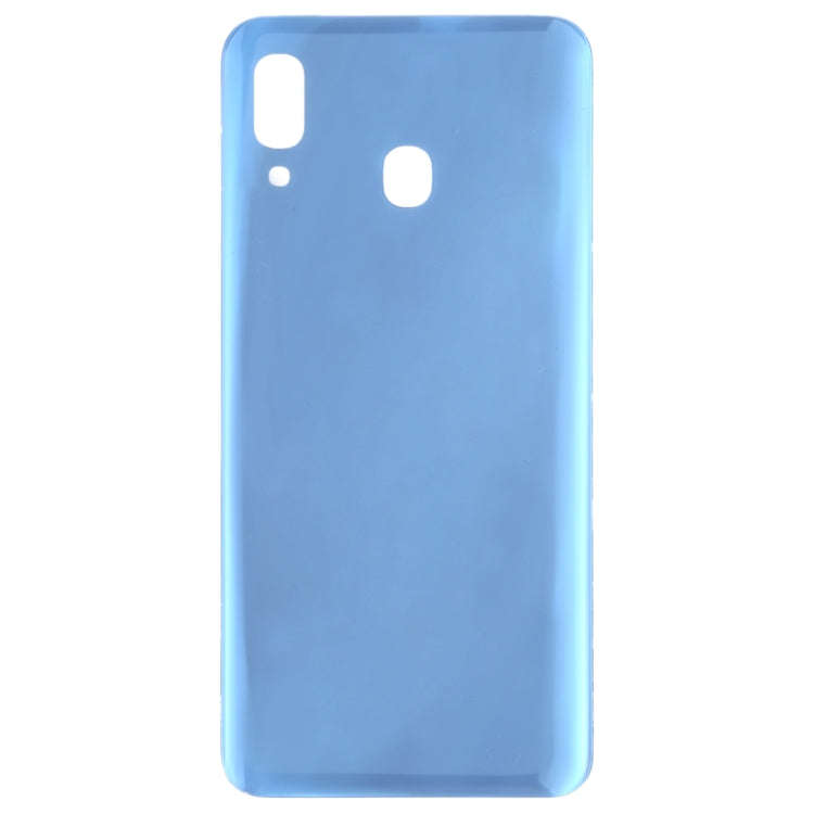 For Galaxy A30 SM-A305F/DS, A305FN/DS, A305G/DS, A305GN/DS Battery Back Cover (Blue)
