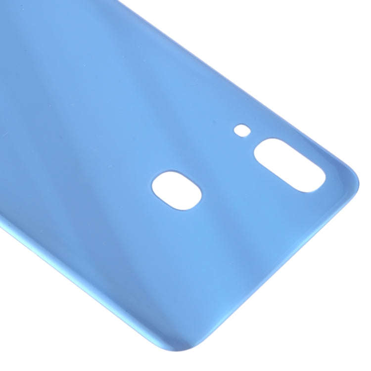 For Galaxy A30 SM-A305F/DS, A305FN/DS, A305G/DS, A305GN/DS Battery Back Cover (Blue)