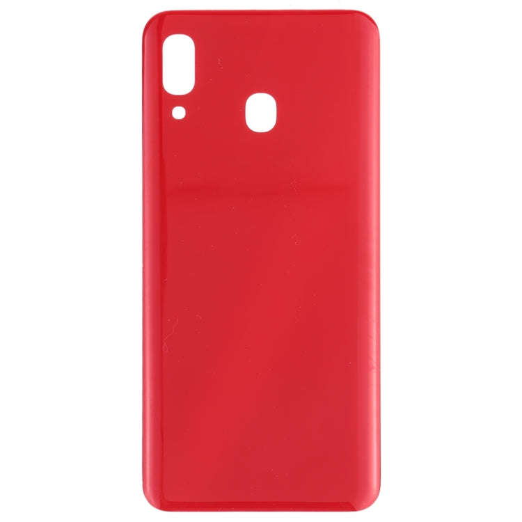 For Galaxy A30 SM-A305F/DS, A305FN/DS, A305G/DS, A305GN/DS Battery Back Cover (Red)