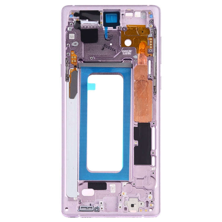For Samsung Galaxy Note9 SM-N960F/DS, SM-N960U, SM-N9600/DS  Middle Frame Bezel Plate with Side K...