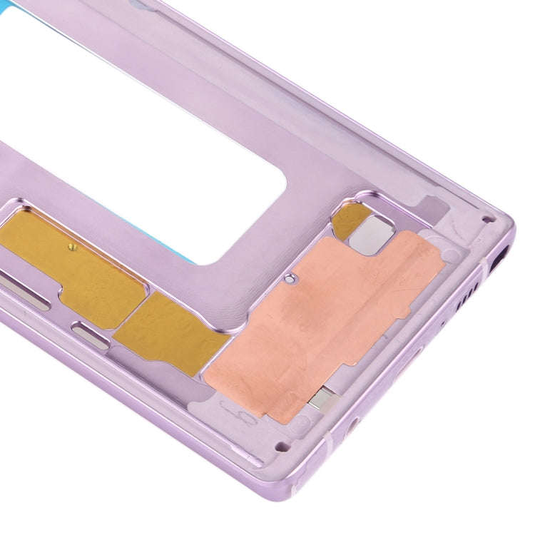 For Samsung Galaxy Note9 SM-N960F/DS, SM-N960U, SM-N9600/DS  Middle Frame Bezel Plate with Side K...