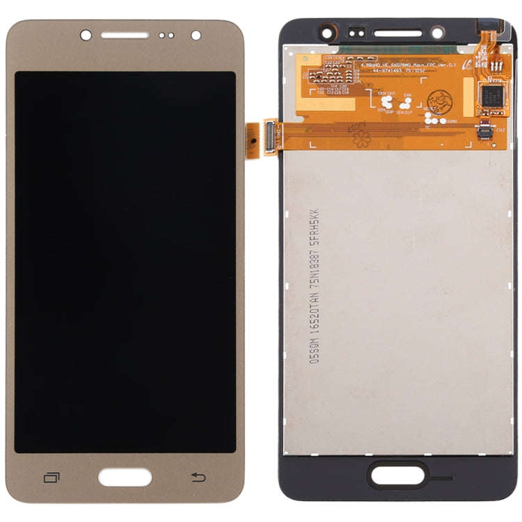 OEM LCD Screen for Galaxy J2 Prime SM-G532F with Digitizer Full Assembly (Gold)