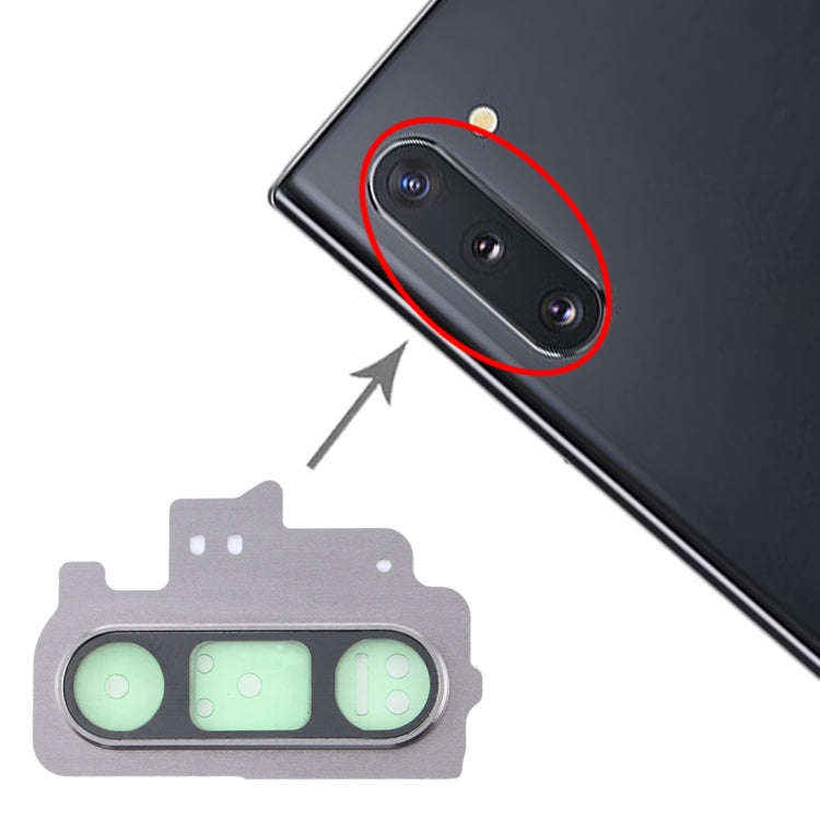 For Galaxy Note 10 10pcs Camera Lens Cover (Grey)