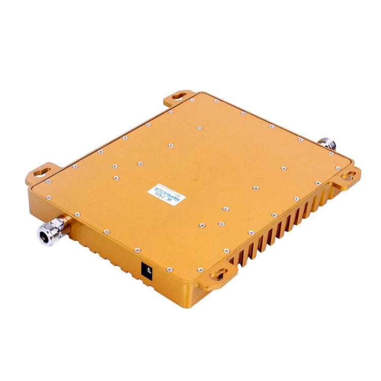 GSM900 / WCDMA2100 Mini Mobile Phone LCD Signal Repeater with Sucker Antenna(Gold)