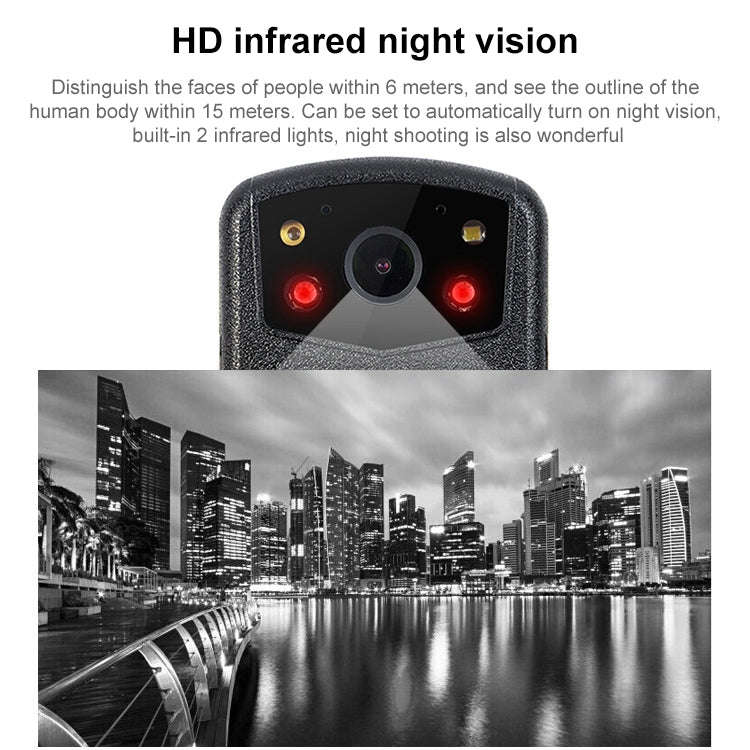 ZF902 HD 2.0 inch Display IP56 Waterproof Mini DVR Law Enforcement Recorder with Night Vision & 1...