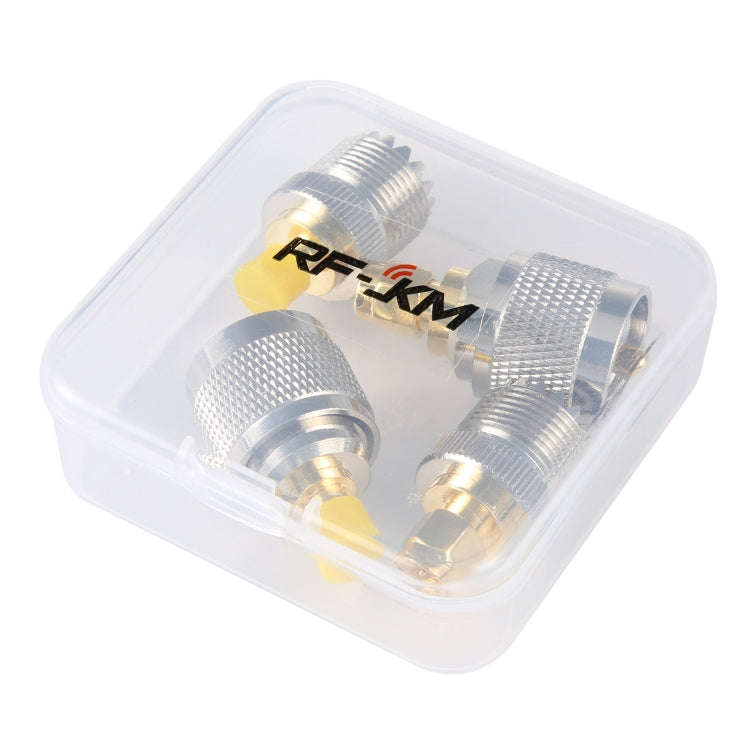 4 in 1 UHF To SMA RF Coaxial Connector Adapter